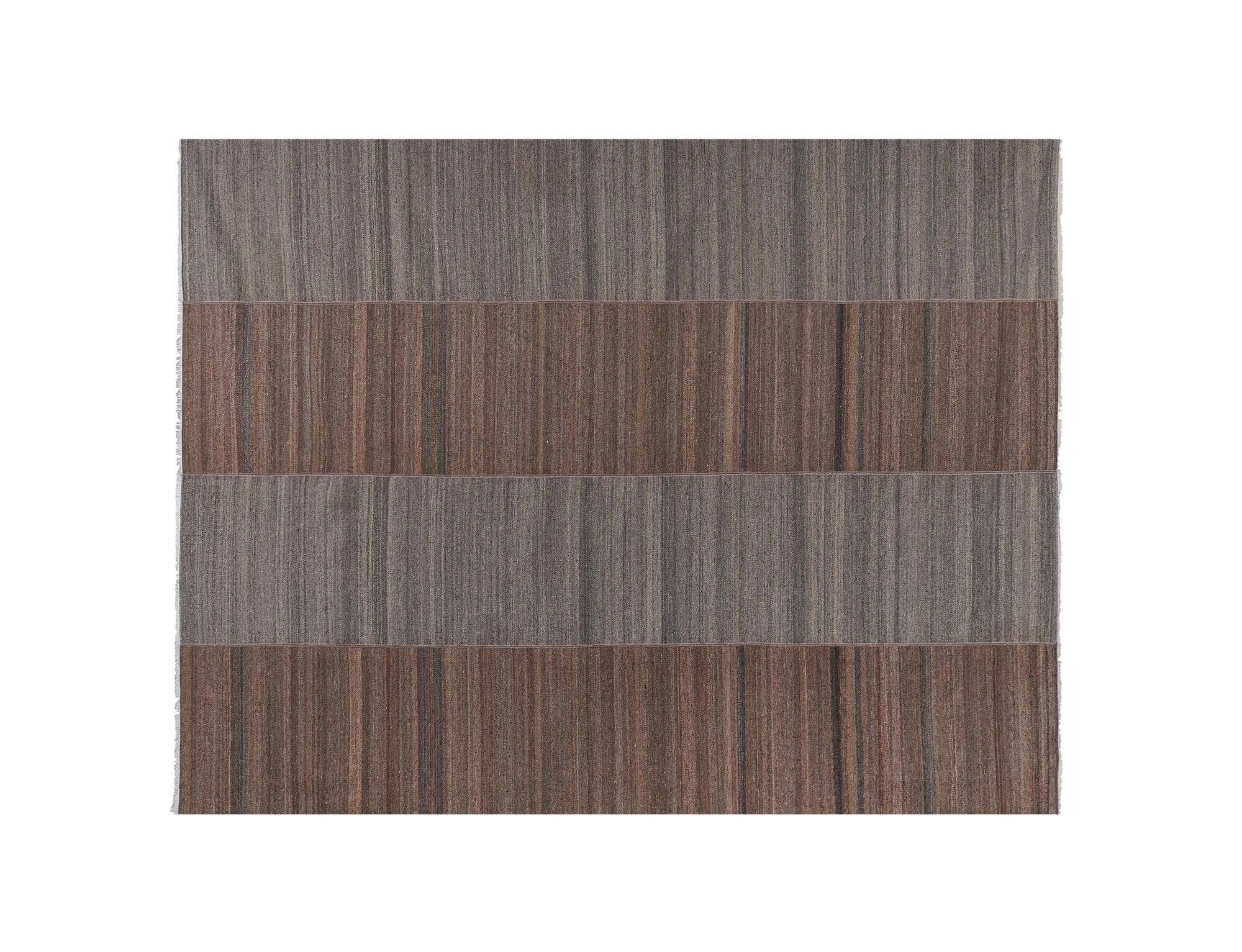Vintage Turkish kilim, handwoven, 282x372 cm.