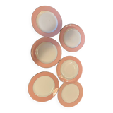 Assiettes plates l’amandinoise