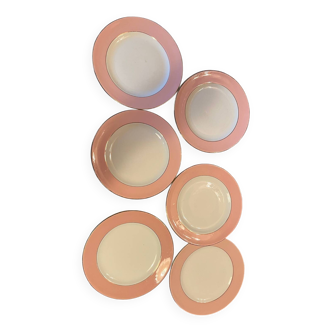 Assiettes plates l’amandinoise