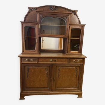 Mahogany china cabinet