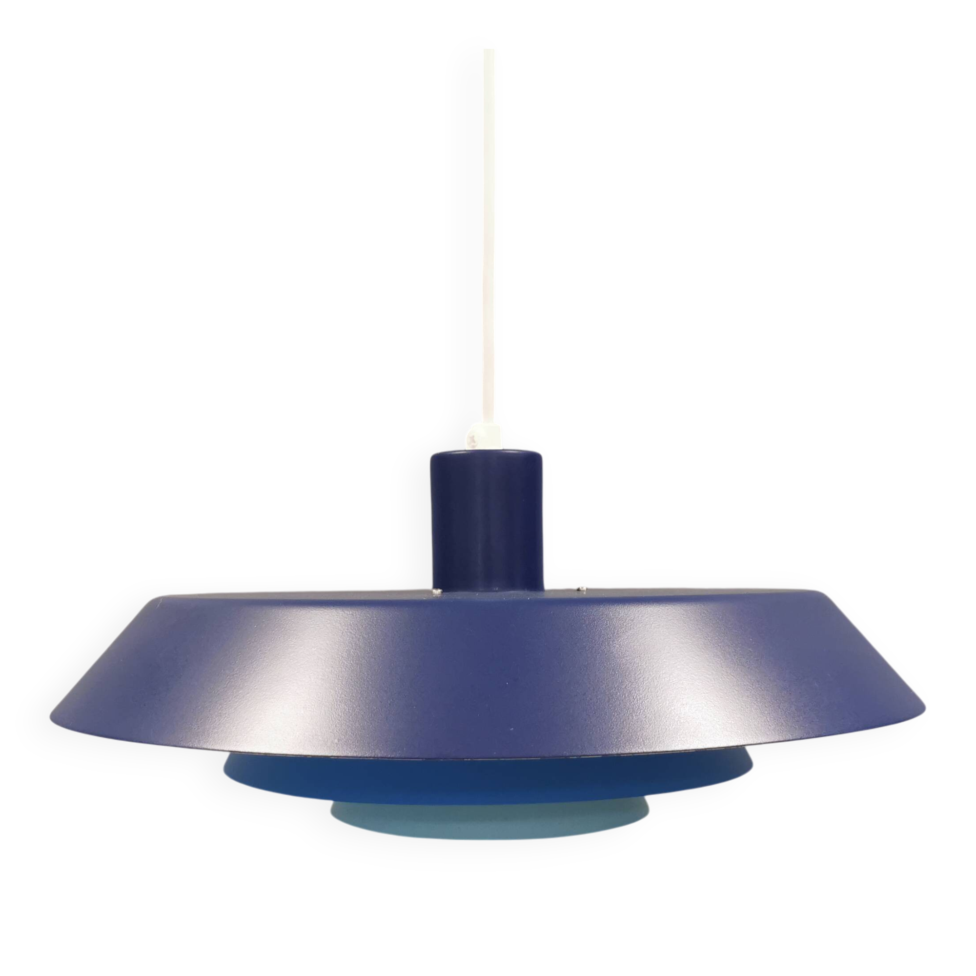 Hanging lamp, designed by Bent Karlby for Danish LYFA in 1968, model Troika