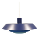 Lampe suspendue, conçue par Bent Karlby pour la société danoise LYFA en 1968, modèle Troika.