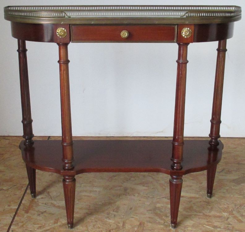 Console Style Louis XVI marble