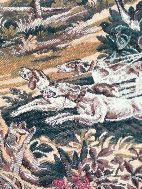Belle tapisserie jacquard de chasse de Bobyrug