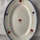 Set de 2 plats Mary Lou Digoin Sarreguemines 20 ème siècle