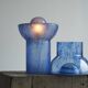 Murano Pulegoso glass table lamp sculpture from the 1970s.