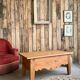 Chic country coffee table in solid pine (renovated)