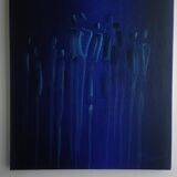 Painting, oil on canvas signed