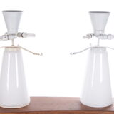 Set murano table lamps handmade, 1970s