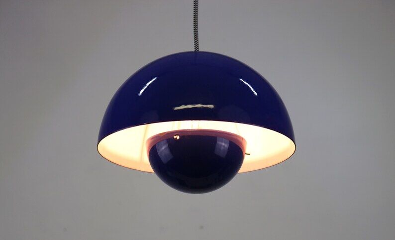 Pendant lamp designed by Verner Panton 1970 Denmark