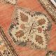 3x11 Red & Brown Persian Runner Rug, 107x336Cm