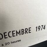 Exhibition poster 1974 Renoir Hotel Bristol