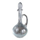 Wine carafe, vintage decanter in hand-blown Hartzviller bubbled crystal