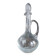 Wine carafe, vintage decanter in hand-blown Hartzviller bubbled crystal