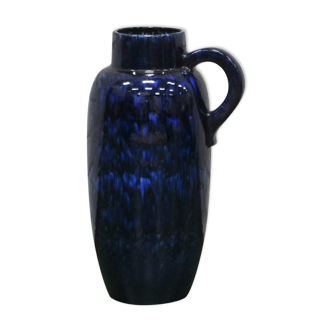 Vase de sol bleu vintage