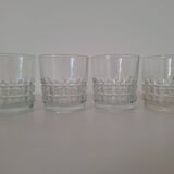4 whisky glasses from the 70s