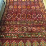 Moroccan carpet fobrication artisanal