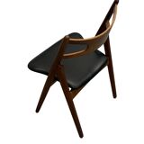 4x Teak Dining Chairs Hans J. Wegner CH29 Sawbuck