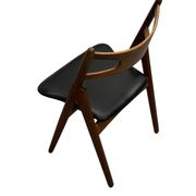 4x Teak Dining Chairs Hans J. Wegner CH29 Sawbuck