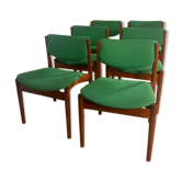 Set of 6 teak chairs model 197 by Finn Juhl, 1960s