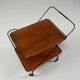 Teak and string cart by Jie Gantofta for Paul Nagel