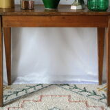 Farmhouse side table in old wood