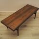 CFC Silkeborg rosewood coffee table with pull-out top, 1960s