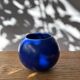 ASA Germany ceramic cobalt blue vase