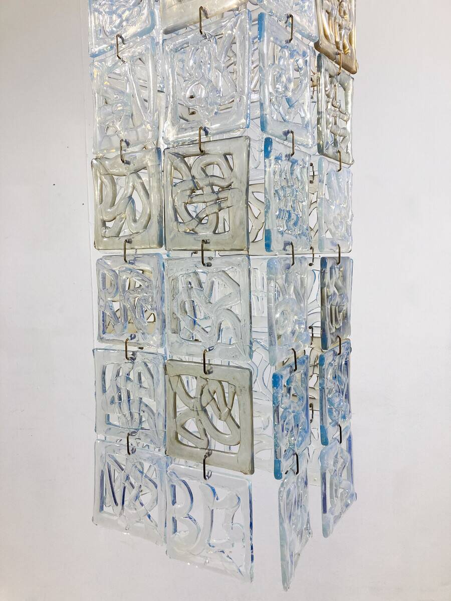 Mid-Century Murano Glass Ceiling Light