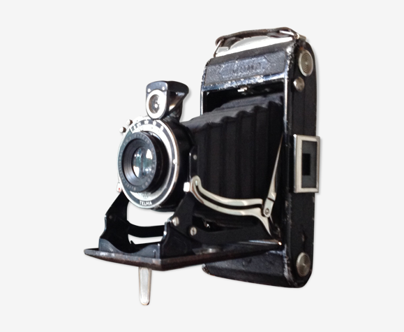 Appareil photos Zeiss Ikon à soufflet avec sa sacoche