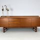 Beautiful, rare, minimalist White and Newton sideboard from the 1960s.