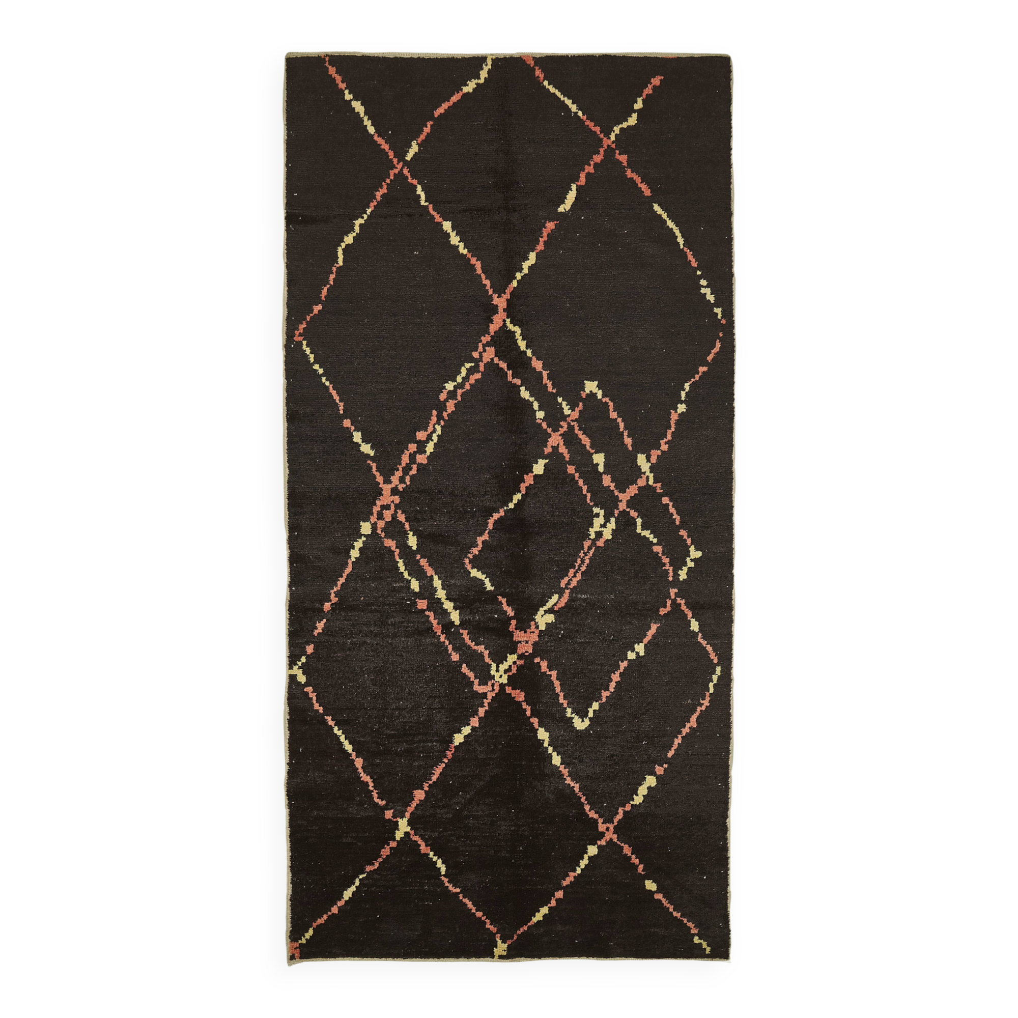 Handwoven Turkish Recycled Boho Rug 156 cm x 314 cm