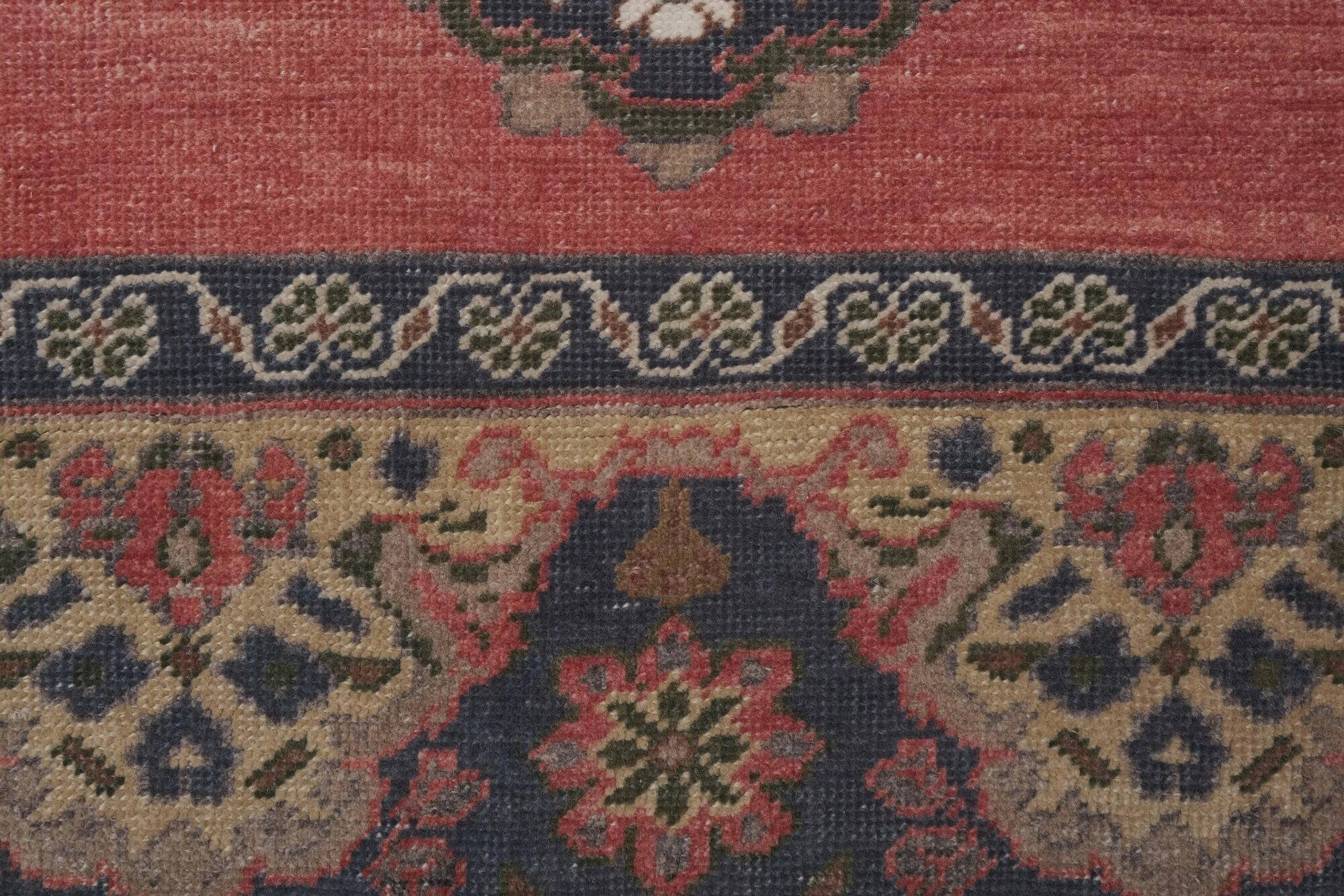 Vintage Turkish hallway rug 86x685 cm