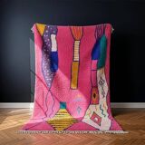 Natural handmade Berber rug 3x2 m