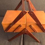 Vintage sewing basket