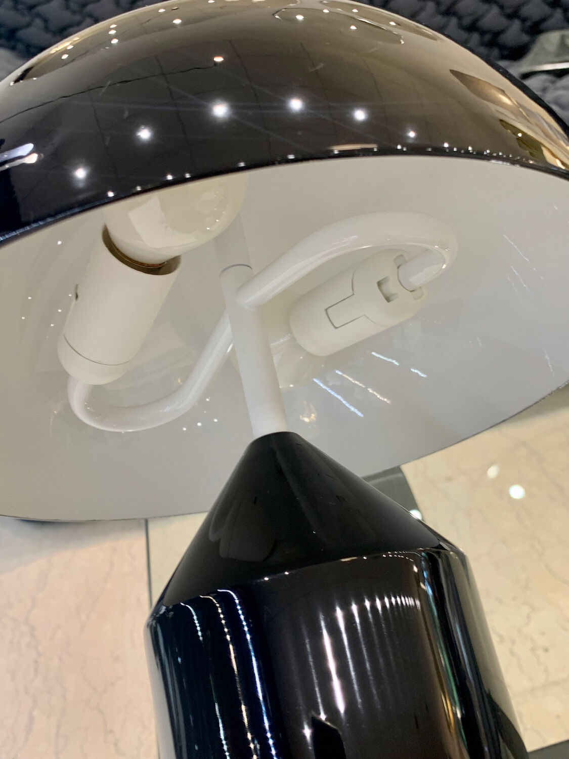 Black Atollo lamp