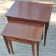 Kvalitet pull-out tables scandinavian 60s rosewood