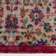 Handknotted Anatolian Floral Vintage Rug