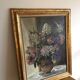 Huile sur toile Bouquet de fleurs A  Landelle
