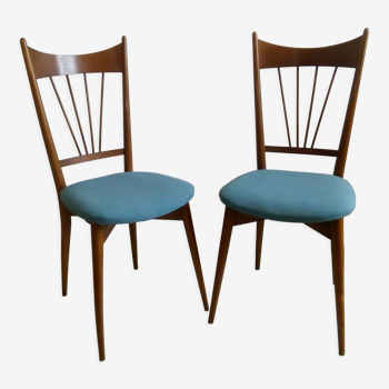 Pair of vintage Scandinavian chairs