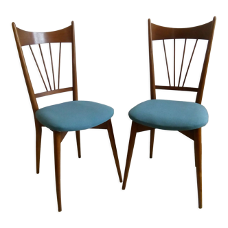 Pair of vintage Scandinavian chairs