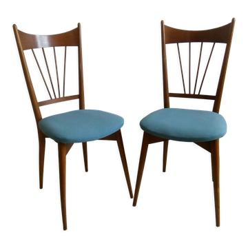 Pair of vintage Scandinavian chairs