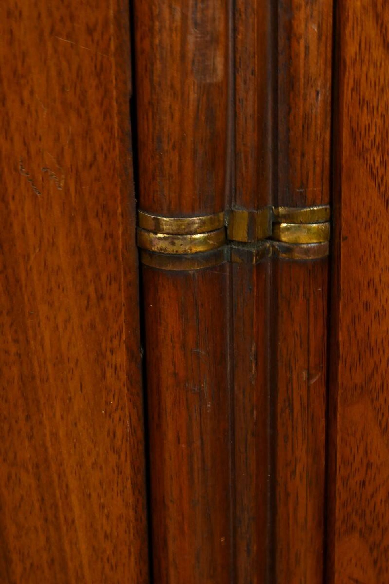 Four-Panel Mahogany Screen – First Part 20th Century
