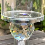 Bougeoir photophore en cristal