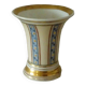 Vase a violettes en porcelaine de paris fin 19 eme