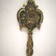 bronze or brass candle holder, cellar level