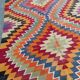 Turkish kilim rug,328x164 cm