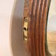 Antique Bevelled Oval Mirror Wood Frame & Bronze Decorations Louis XVI Style