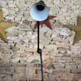 Lamp 2 telescopic arms on vices - matte black