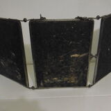 Triptych barber mirror
